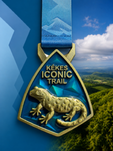 Foltos Szalamandra befutóérem – Kékes Iconic Trail