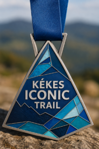 Kékes Mozaik befutóérem – Kékes Iconic Trail